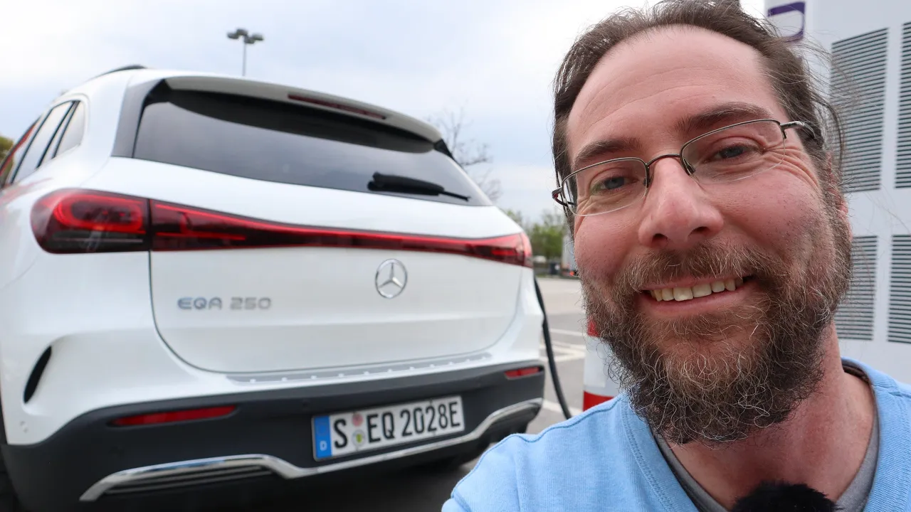 (live) Mercedes EQA 90 km/h Full range test