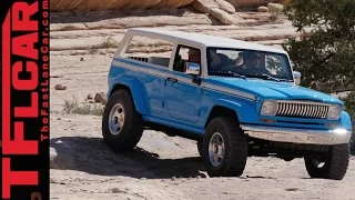Jeep Chief Concept: Surfing Moab in Style