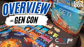 SETI: Search for Extraterrestrial Intelligence Board Game | Overview at Gen Con 2024