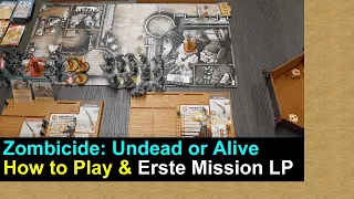 Zombicide: Undead or Alive | How to Play und komplette Mission 0 Let's Play
