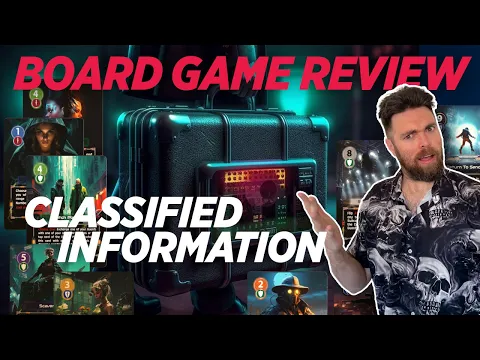 Classified Information - My New Favorite 18 Card Game