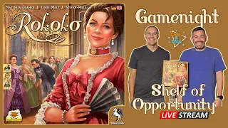 Rococo | Shelf of Opportunity | Live Stream Replay