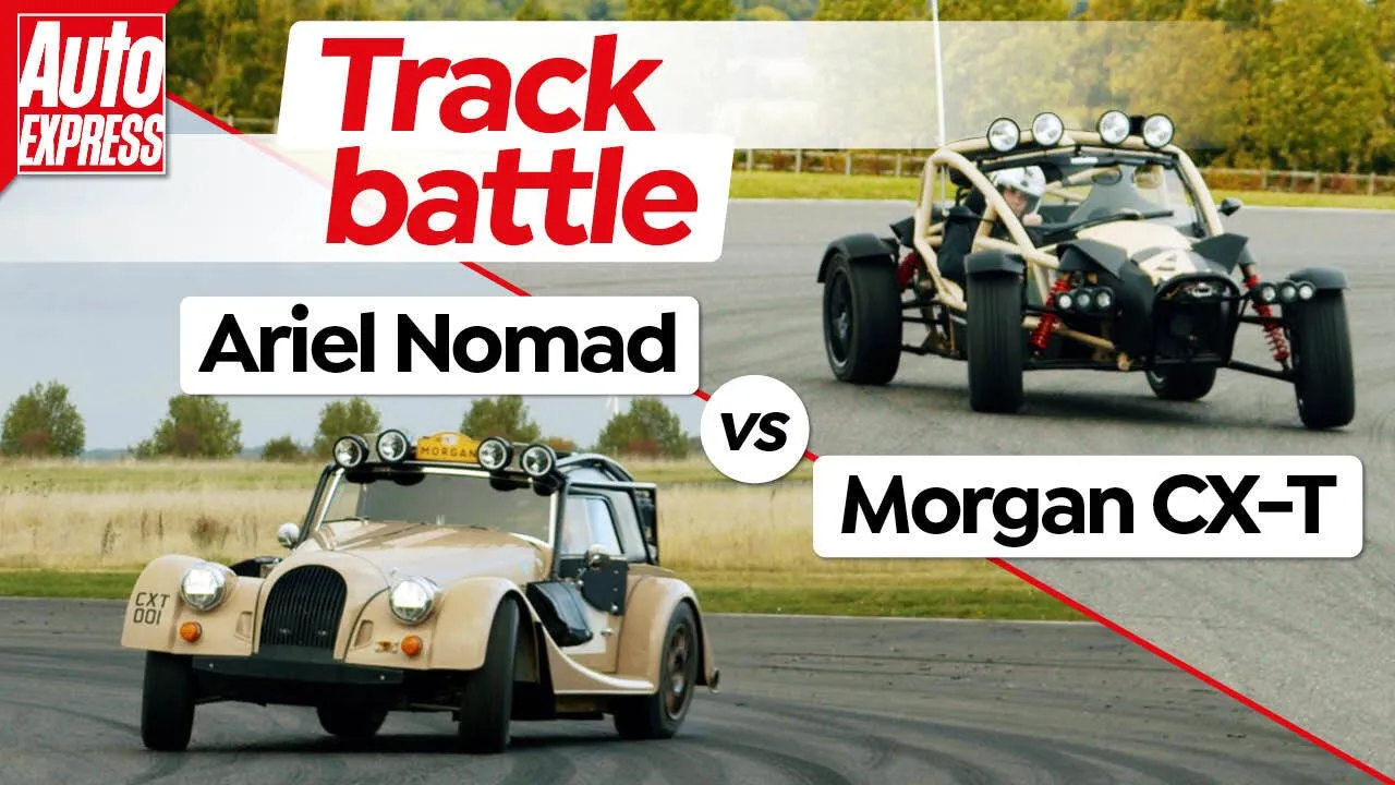 Ariel Nomad vs Morgan CX-T track battle: the most fun you can have on a circuit? | Auto Express