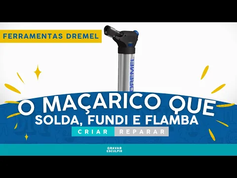 Dremel Versaflame Mini-Maçarico A Gás