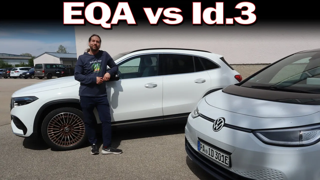 Mercedes EQA 250 vs VW Id.3 Pro Performance
