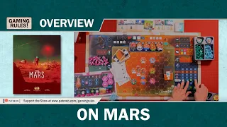 On Mars - Live Unboxing from Gaming Rules!