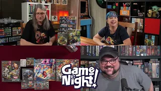 GameNight! LIVE!! | Marvel United: Multiverse Kickstarter Unboxing w/ Nikki & Lincoln @10:30am PDT