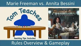 Tom Teaches Abomination (Rules Overview & Gameplay)