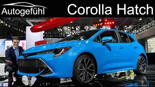 all-new Toyota Corolla hatch REVIEW 2019 Toyota Auris - NYIAS 2018 - Autogefühl