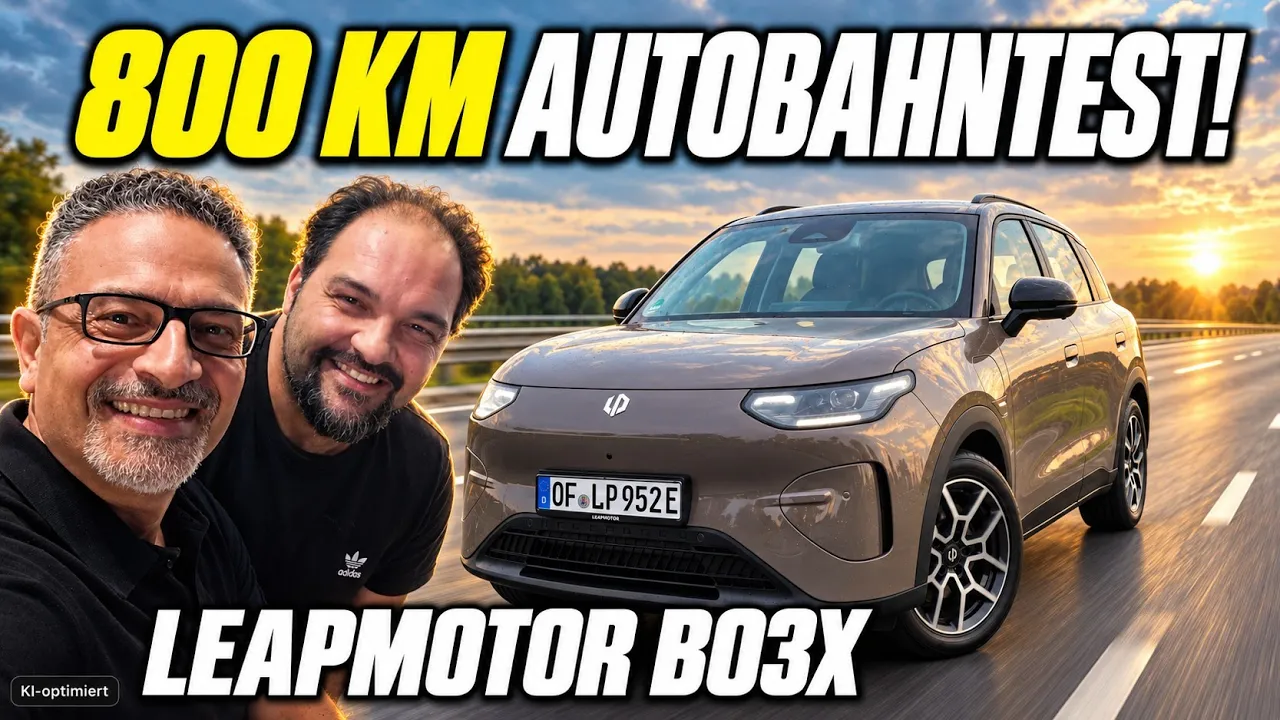 Leapmotor B03X auf Langstrecke: 800 km Autobahn-Test