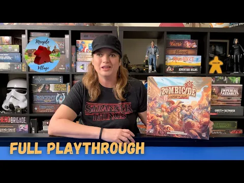 Zombicide: Undead or Alive Board Game Full Runthrough