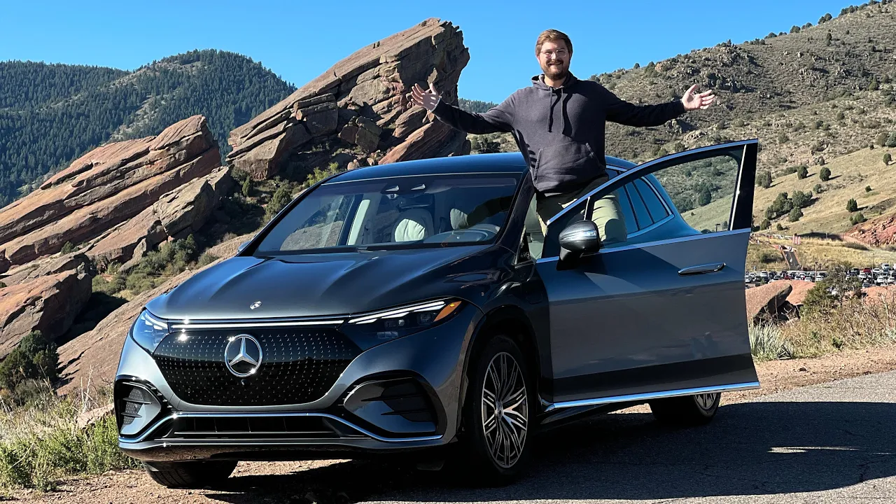 I Take You On A Full Tour Of The Mercedes EQS SUV! The Most Luxurious 7-Passenger EV