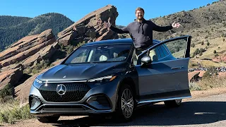 I Take You On A Full Tour Of The Mercedes EQS SUV! The Most Luxurious 7-Passenger EV