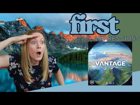 What Can I See From My VANTAGE? I Review My Early Plays of the Latest from Stonemaier Games