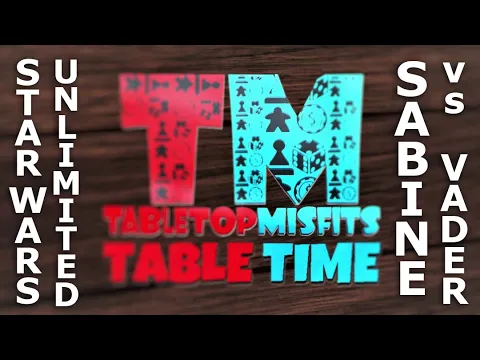 Star Wars Unlimited - Sabine vs Darth Vader constructed battle!