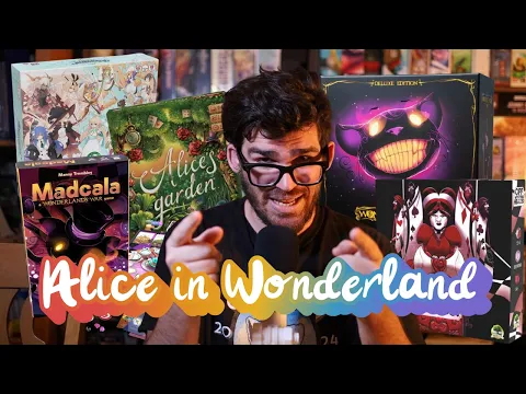 6 Great Alice in Wonderland Themed Board Games