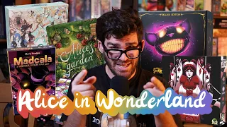 6 Great Alice in Wonderland Themed Board Games