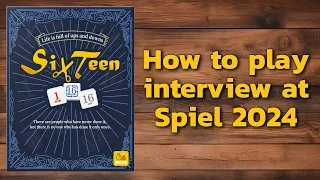 How to play interview at Spiel 2024