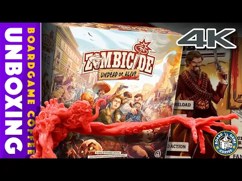 Zombicide Undead or Alive - 4K Unboxing