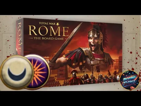 Rome Total War: The Board Game - Naval Battle - Greece vs Carthage - BoardThru rules - Flagships