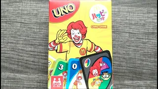 UNO McDonald's (Ronald McDonald) Card Game