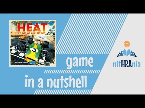 Game in a Nutshell - HEAT: Pedal to the Metal (FULL rules, how to play)