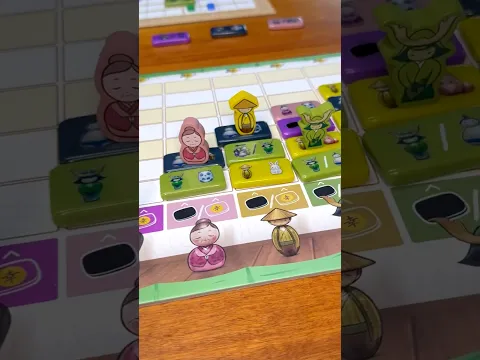 Kokeshi in 60 Seconds #boardgame