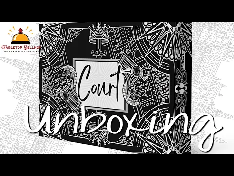 Unboxing Court A Royally Clever Card Game from B5 Productions