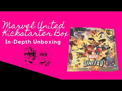 Marvel United Kickstarter Box