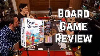 Board Game Review - Four Gardens by Arcane Wonders - First Play Thoughts