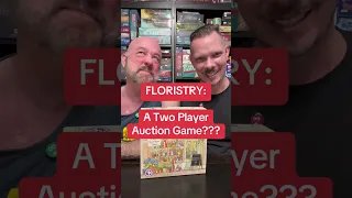 Floristry is a two player auction game!