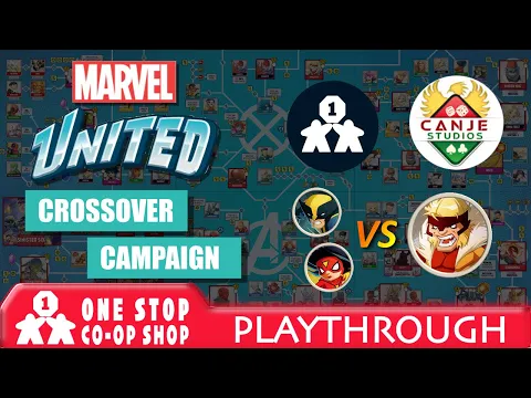 Marvel United Crossover Campaign | Sabertooth | with Steve & Kim