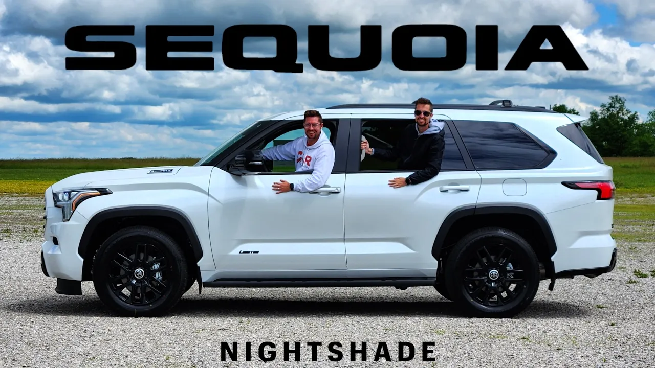 2024 Toyota Sequoia -- NEW Nightshade Model & More for 2024! (The One to Buy?)