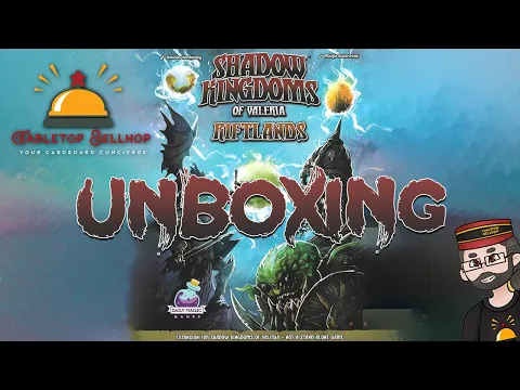 Shadow Kingdoms of Valeria: Riftlands Expansion Unboxing. Shadow Kingdoms finally gets Asymmetry