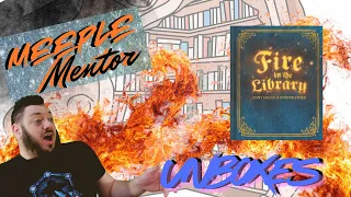 Meeple Mentor Unboxes Fire in the Library
