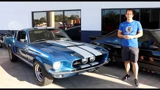 How does a 1967 Ford Shelby GT500 compare to a 2018 GT350?