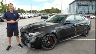 Is the 2024 Mercedes AMG C63 S E the BEST new luxury performance sedan with no V8?