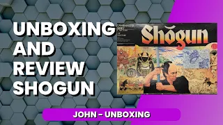 Shogun: A Classic Game Feature and Unboxing