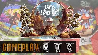 Tang Garden Gameplay | Tile Placement + Set Collection | Lucky Duck Games