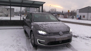 #36 Winter test of VW e Golf 24 kWh part 2