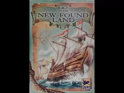 Race to the New Found Land - Neuheit von der Spielwarenmesse 2018 in Nürnberg bei Hans im Glück