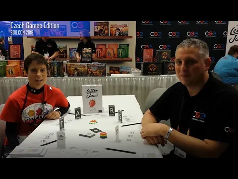 Letter Jam Board Game at BGG Con 2019