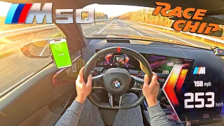 BMW X3 M50 // STOCK vs RACECHIP 0-100 100-200 // REVIEW on AUTOBAHN