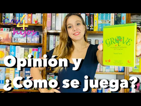 GROVE (Melmac Games) Opinión ¿Cómo se juega? [diferencias con ORCHARD]