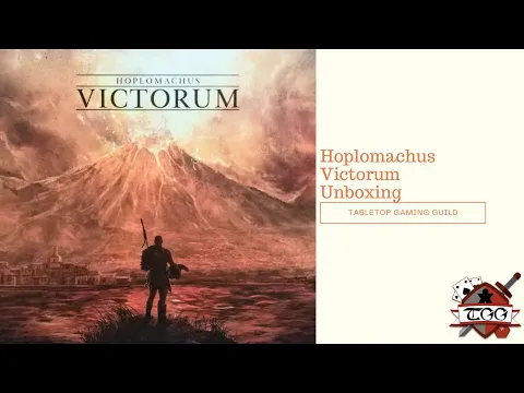 Hoplomachus Victorum Board Game unboxing