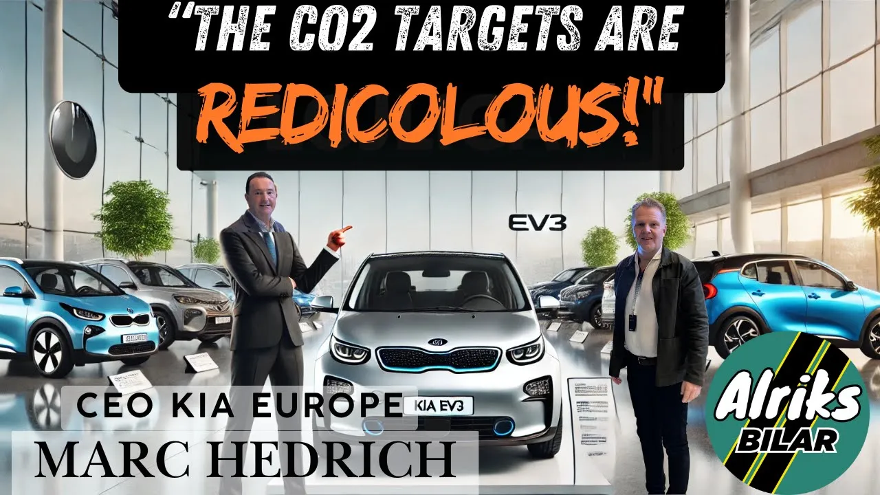 "The C02-targets are ridicolous" – Marc Hedrich CEO Kia Europe