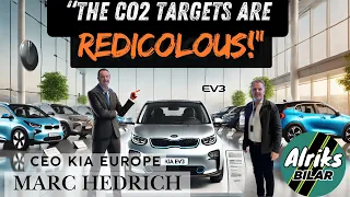 "The C02-targets are ridicolous" – Marc Hedrich CEO Kia Europe