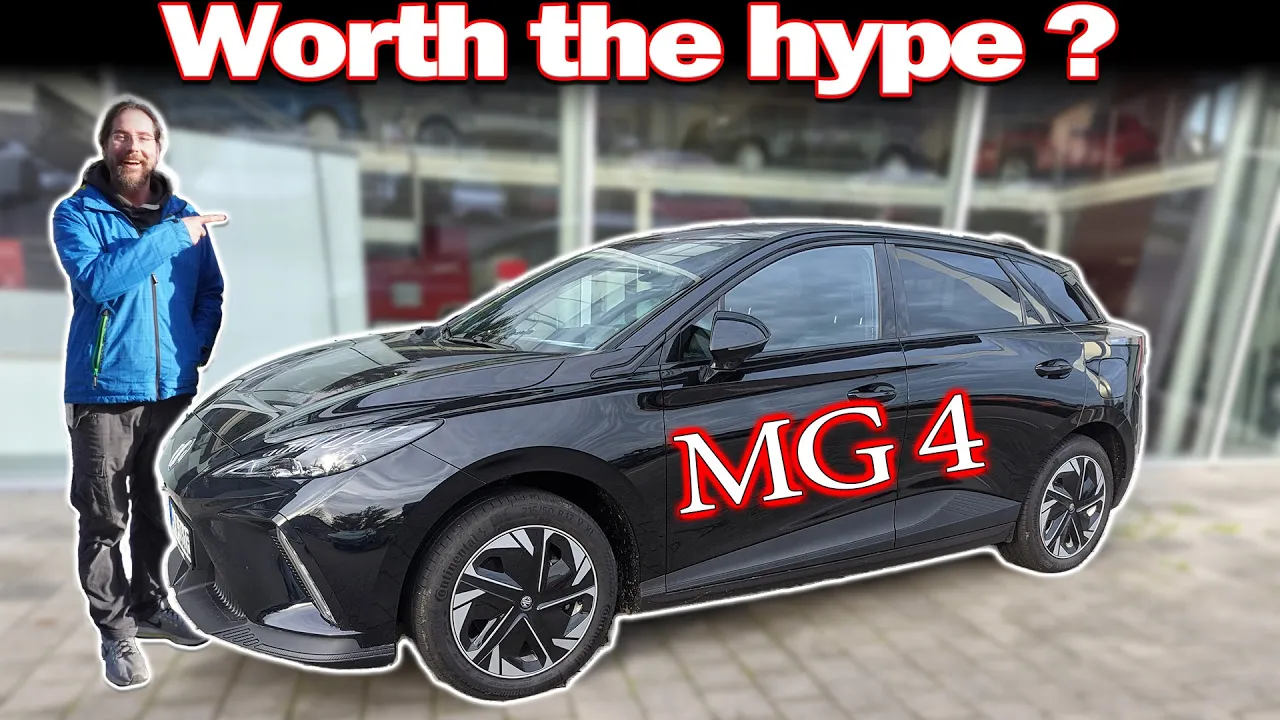 I drove the MG4 but MG did NOT let me film it!