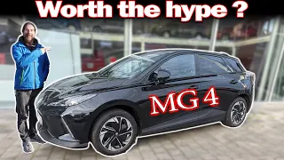 I drove the MG4 but MG did NOT let me film it!