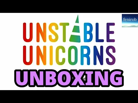 Unstable Unicorns Card Game | Unboxing (No Talking)